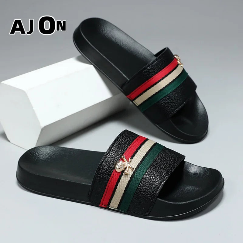 Summer Men's Shoes Sports Casual Slippers Indoor and Outdoor EVA Shoes Non-Slip Men's Beach Outdoor Garden Sandals Size 39-45