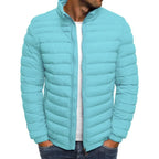 Winter New Jacket Men's Stand Collar Warm Parka Coat Street Fashion Casual Brand Outer Men's Winter motion Warm Jacket