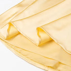 HH Women Summer Yellow Stain V Neck Sling Dress Elegant Sleeveless Loose Maxi Robes 2026 New Ladies Party Holiday Dresses
