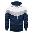 Paris Fashion Men's Hoodies Set Daily Casual Sports Hooded Sweatshirt and Jogger Pants Male Urban Trend Warm Pullover Tracksuit