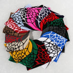 Knitting Spider Web Design Hat Skullies Beanies for Men Women Pullover Pile Cap Y2k Goth Warm Beanie Hats New Hip-hop Street Cap