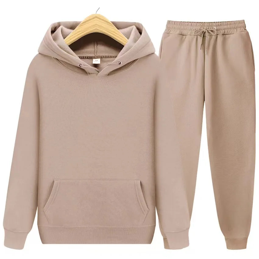 Jogging Women's Tracksuit Casual Women's Sports Suit Loose and Comfortable Daily 2026 Stripe Hoodie Two Piece Set Matching Sets