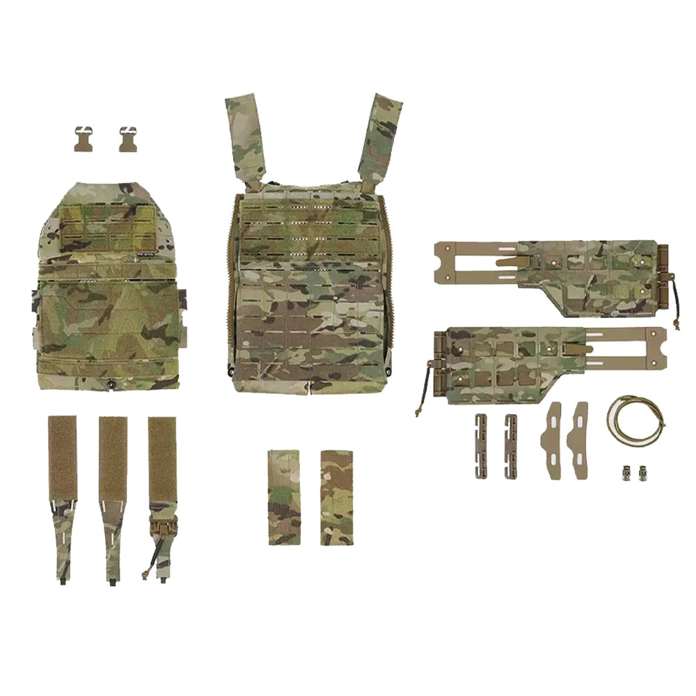 Military Camouflage Tactical Vest Adjustable Outdoor Combat Plate Carrier Airsoft Hunting Training Gear Men Vest