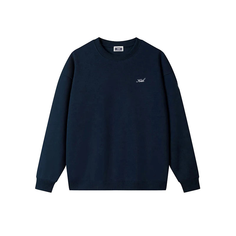 2025 Autumn High Quality O-Neck Sweatshirts Cotton Brand Embroidery logo Casual Hoodie Men Long Sleeve Women Tracksuit Tops