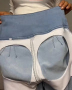 Stretch Skinny Denim Women's Jeans Mid Waist Pants Blue Elastic Slim Pencil Trousers Female Fashion Office Trendy Pants Y2K