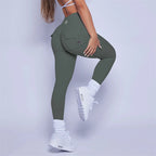 High Waist Gym Leggings – Peach Lift Yoga Pants