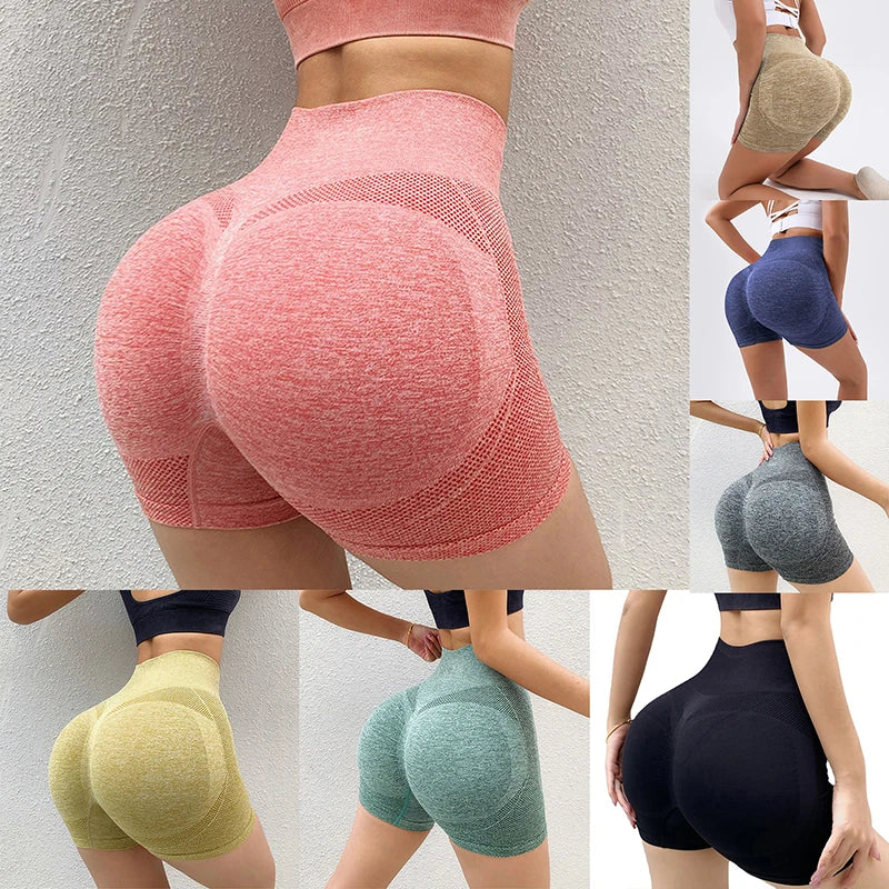 Women Shorts Sports For Women New Cycling Jogging Fitness High Waist Push Up Gym Shorts Leggings Women Yoga Clothing Main image