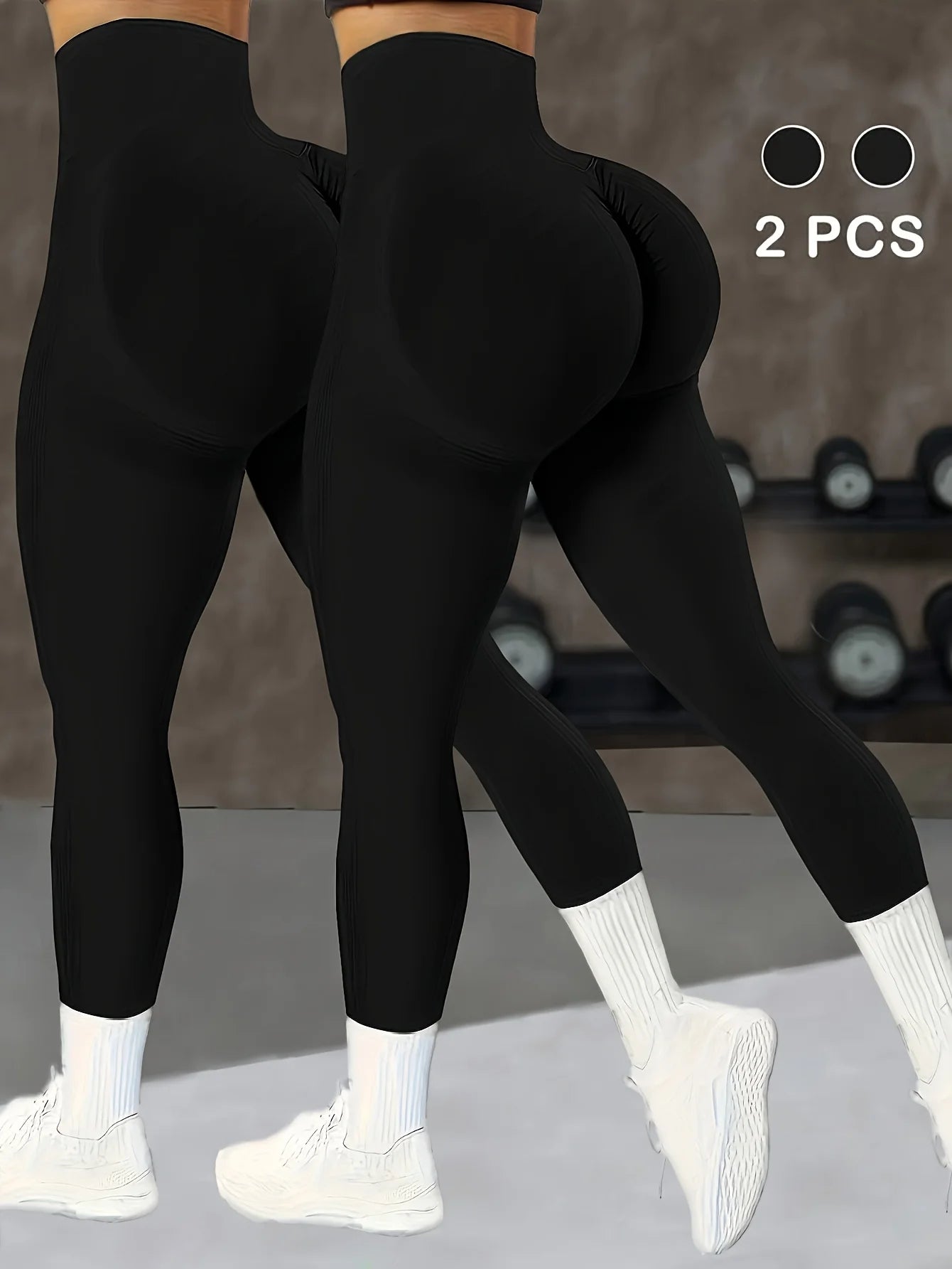 CZGUKE High Waist Yoga Pants for Women - Tummy Control Leggings Stretchy Soft Workout Running Pants Comfortable Gym Sports Pants Main image