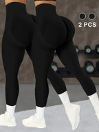 CZGUKE High Waist Yoga Pants for Women - Tummy Control Leggings Stretchy Soft Workout Running Pants Comfortable Gym Sports Pants