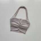Backless Sports Bra – Athletic Yoga Crop Top