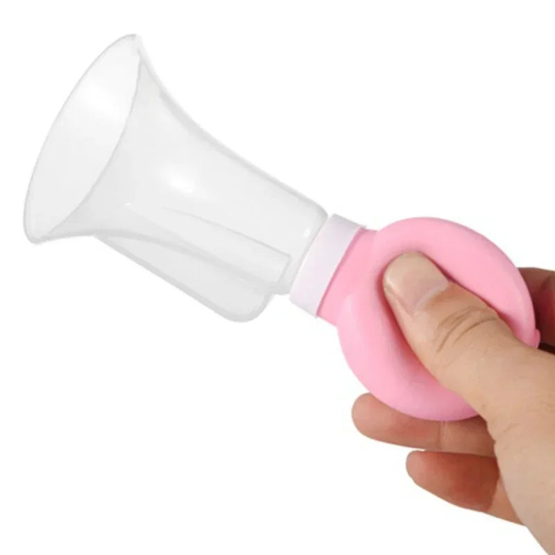 Manual Breastfeeding Pump Powerful Baby Nipple Suction Feeding Milk Bottles Breasts Pumps Silicone Breastfeeding Pump Tool