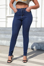 Skinny Jeans Women Pencil Pants Super Stretch Denim Sexy Slim Women Fashion Fashion Waist Retro Commuter