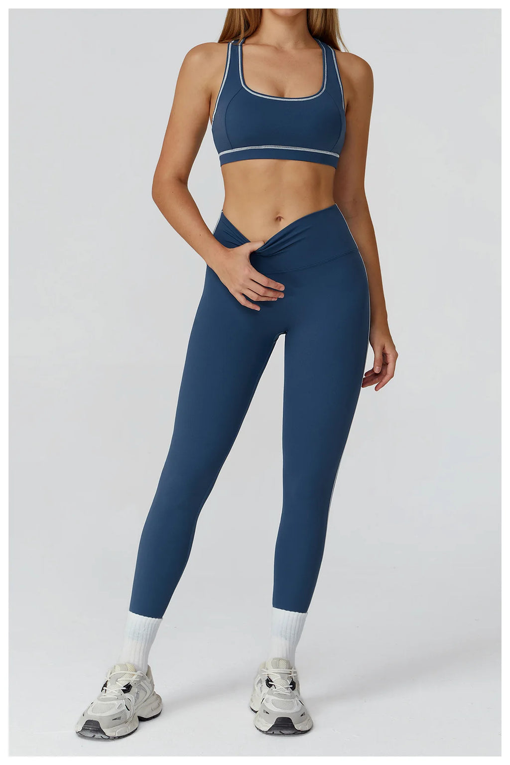 Yoga Set 2/3PCS Sports Outfits Women Clothes Fitness Tracksuit Gym Legging Workout Long Sleeved Female Bra Yoga Suit Sportswear