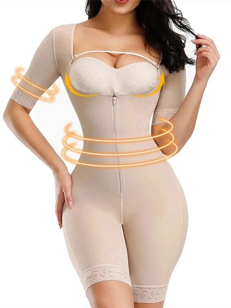 Body Shaper Women Slimming Shapewear butt lifter shaper tummy fat burner Colombian Reductive Girdles Underbust Corset Bodysuit Main image