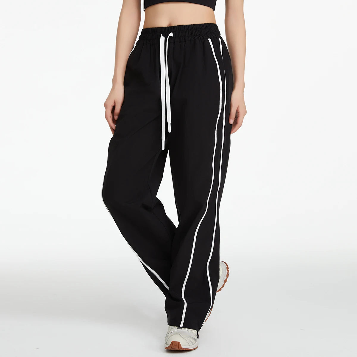 Sports Trousers Women Summer Cool Windproof Outdoor Mountaineering Loose Casual Wide-leg Pants Quick-drying Sun Protection Pants