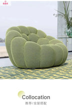 Italian Minimalist French Internet Celebrity Bubble Soccer Cream Styling Sofa Design