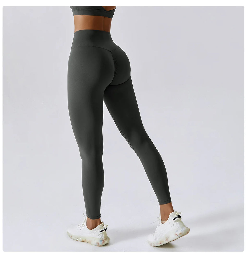 Butt Lift Yoga Leggings – High Waist Quick Dry Pants