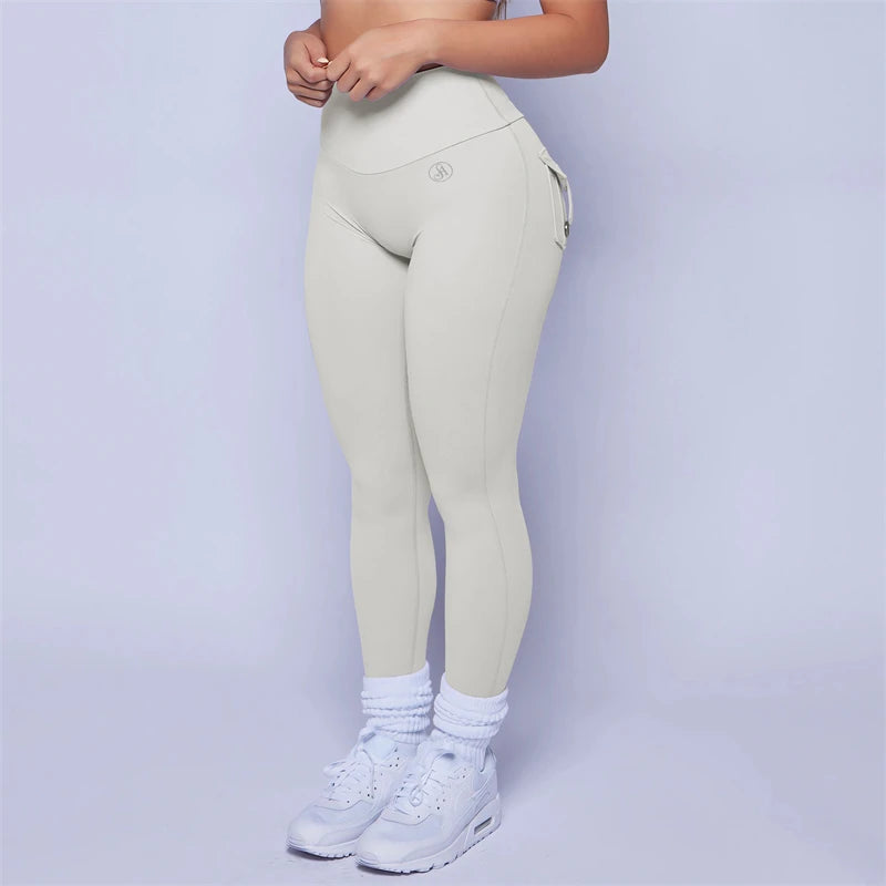High Waist Gym Leggings – Peach Lift Yoga Pants