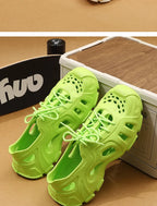 Super Cool Beach Sandals Comfortable Thick EVA Soles Antislip Outdoor Slippers Fashion Slides Street Normal Style Shoes