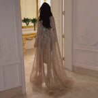Customized Evening Dresses Luxury sexy Prom Dress Caftan Nude Wedding Formal Elegant Exquisite High Quality Party Gown for Women