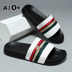 Summer Men's Shoes Sports Casual Slippers Indoor and Outdoor EVA Shoes Non-Slip Men's Beach Outdoor Garden Sandals Size 39-45