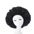 Large Bonnet Women Big Size Satin Bonnet Sleeping Night Women Cap Bonnet Hat Satin Cheveux Nuit Silk Bonnets for Women