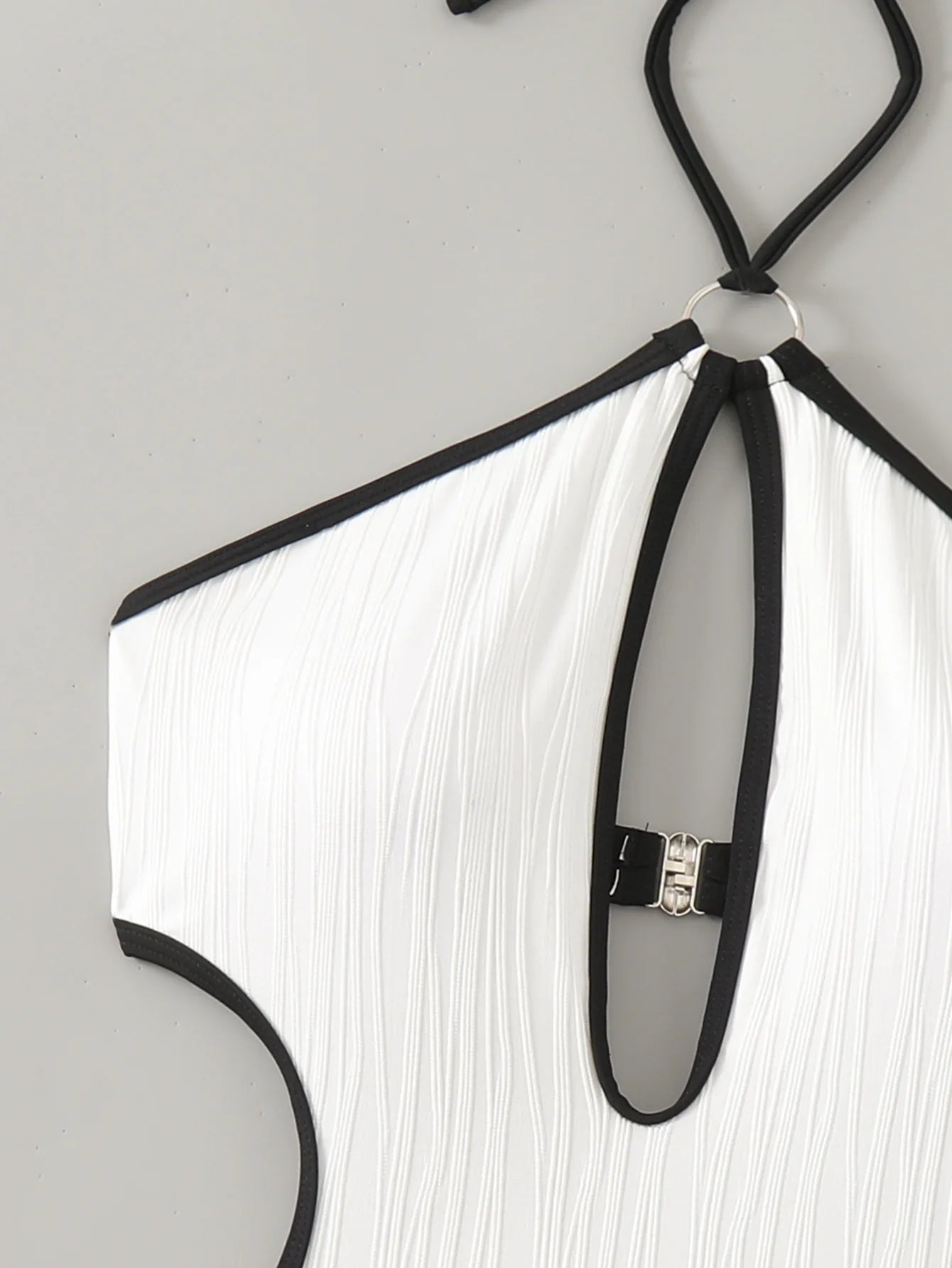 SINGREINY Hollow Out Halter Bikini Swimsuits Irregular Sheath Short Bodysuits Fashion Women Backless Beach Style Sexy Playsuits