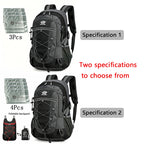 OGEHUAFEE Multi-functional Outdoor Hiking Backpack, Unisex Multi-purpose Bag, Lightweight Travel Hiking Luggage Storage Pack, Compatible with Stabilizing Trekking Poles