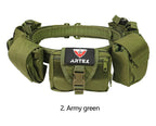Tactical Waist Bag Hunting Tactical Battle Belt Sets Duty Belts Law Enforcement Airsoft Utility Belt with Accessories Pouches