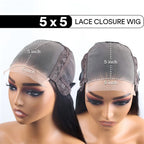 30 Inch Natural Black 360 Lace Front Straight Human Hair Wigs HD Transparant Full Lace 5X5 Glueless Wigs Human Hair Pre Plucked