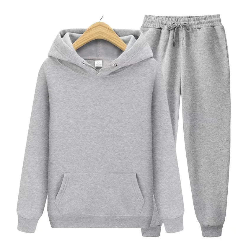 Jogging Women's Tracksuit Casual Women's Sports Suit Loose and Comfortable Daily 2026 Stripe Hoodie Two Piece Set Matching Sets