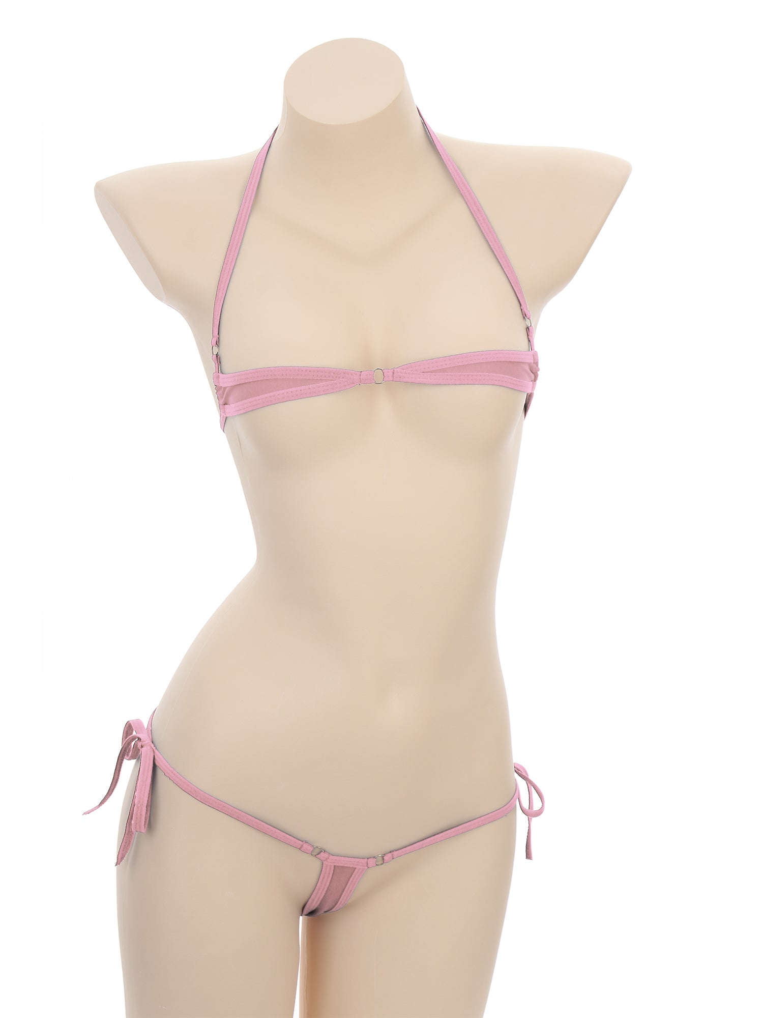 Bikini Swimsuit Outfits for Women Sexy Micro Mini Bikini Set Bandage Bra Thong Two Piece Swimwear Beachwear Bathing Suit Femme