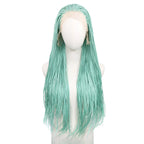 613 Blonde Box Braided Wigs Braids For Black Women 26Inch Long African Cornrow Crochet Braids Synthetic Hair 13x3 Lace Front Wig
