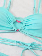 Brazilian Thong Bikini 2026 Women With Skirt Sexy Swimwear Female Padded Swimsuit Push Up Beachwear Bathing Suit Biquini Summer