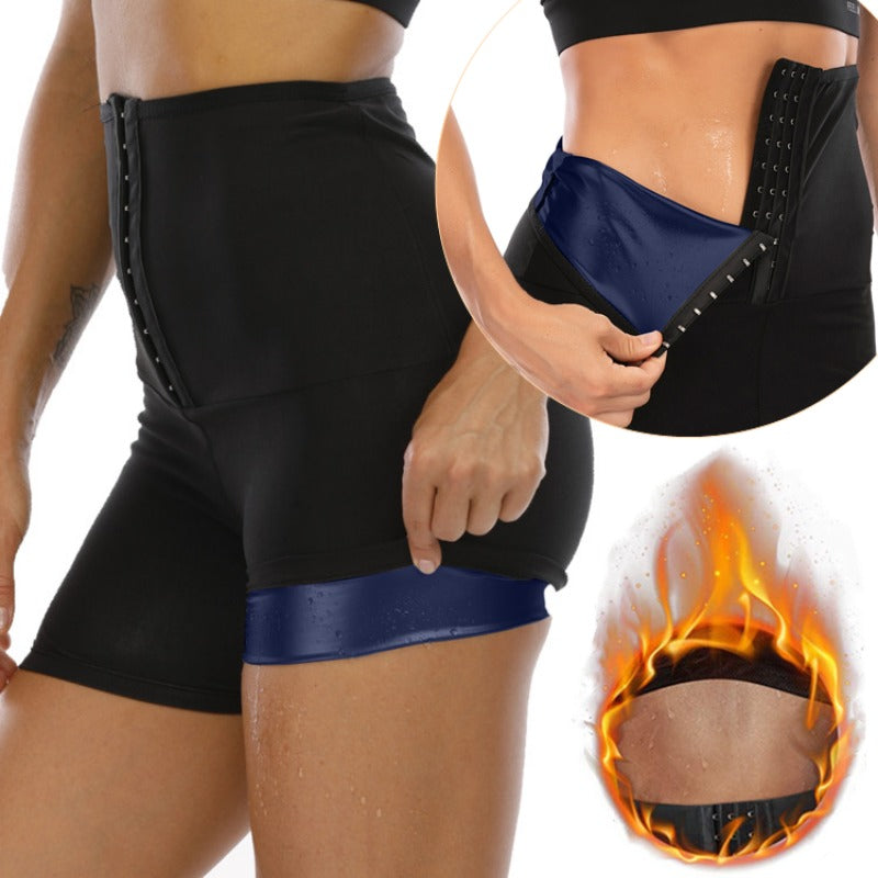 Body Shaper Pants Sauna Shapers Hot Sweat Sauna Effect Slimming Pants Fitness Short Shapewear Workout Gym Leggings Fitness Pants