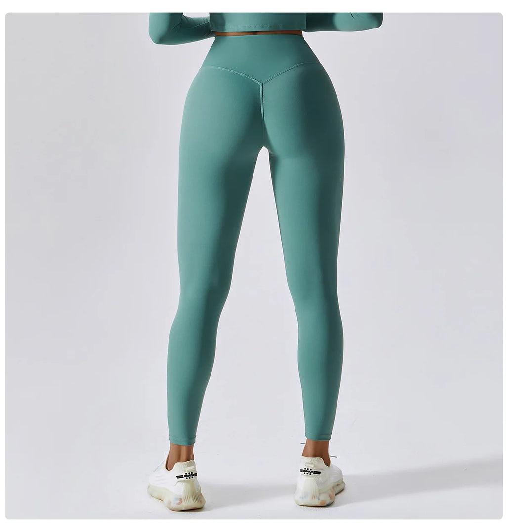 Butt Lift Yoga Leggings – High Waist Quick Dry Pants