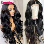 Beaufox Lace Front Human Hair Wigs For Women Brazilian Body Wave Lace Frontal Wigs Human Hair Wigs 4x4 Lace Closure Wig