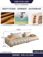Living Room Sofas Luxury Sofa Single Designer Furniture Home Large Lounge Bed Floor Couch Relaxing Divano Adhd Unique Furniture
