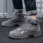 2026 Men Boots Tactical Boots Outdoor Hiking Winter Shoes Light Non-slip Men Desert Ankle Boots Botas Motocross Motorcycle Shoes