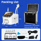 FAC 5000W 2 IN 1 Professional 4 Wave 808 Diode Laser Permanent Painless Hair Removal Picosecond Laser Tattoo Removal Machine