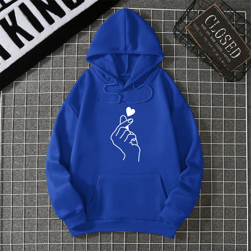 2025 Winter New Women's Hoodie High Street Unisex style Double Pockets Sweatshirts Outerwear Plus-Size Women's Clothing CYXX241