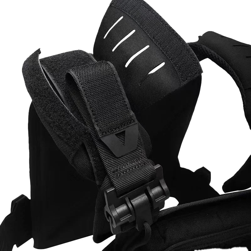 YAKEDA Tactical Vest 6094 Fast Detachable Light Laser Cut Outdoor Hunting Black Gear Carry Vest of High Quality