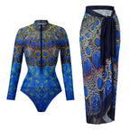 Russian Swimsuits Women One-piece Bikini Quick Drying Купальник Sunscreen 2025 European American