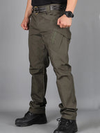 Asian Size Men City Pants Cargo Trousers Multi-pocket Waterproof Wear-resistant Casual Training Overalls Clothing
