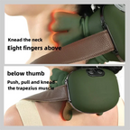 Bionic Finger Neck Shoulder Massager Wireless Neck Cervical Trapezius Kneading Massage Shawl Brushless Motor Neck masajeador