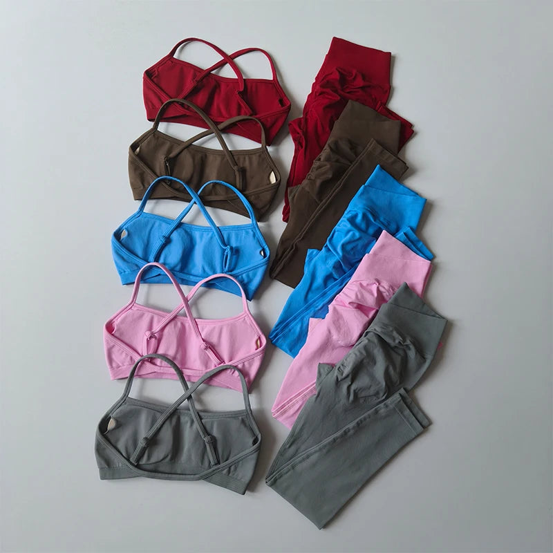 2-Piece Workout Set – Sports Bra & Butt Lift Leggings Main image