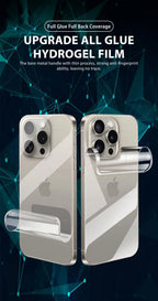 3Pcs Back Hydrogel Film For Apple iPhone 17 16 Pro Max Air Full Cover Screen Protection Clear Film HD Stickers Phone Accessories