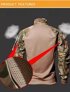 Outdoor Tactical Suit Men Airsoft Combat Shirts Paintball Uniform Hunting Assault Set Special Forces Shooting Top Cargo Pant Men