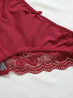 Viomisha Sexy Lingerie Set Lady Push Up Bras Set Transparent Floral Underwire Intimate Pretty Lace Underwear Panty Set