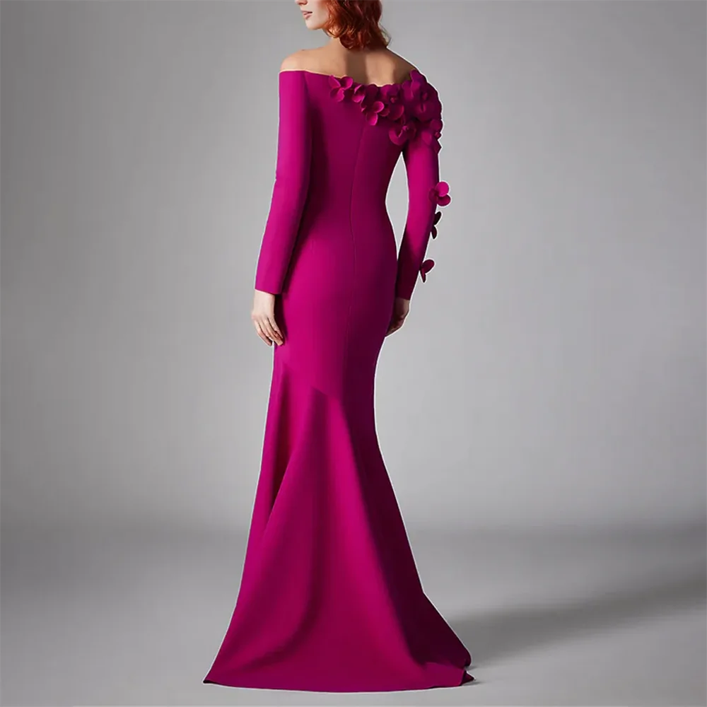 Gowns Evening Dresses for Special Occasions Prom Dress 2025&2026 Mermaid For Dubai Formal Elegant Wedding Evening Dress Customized Secondary image